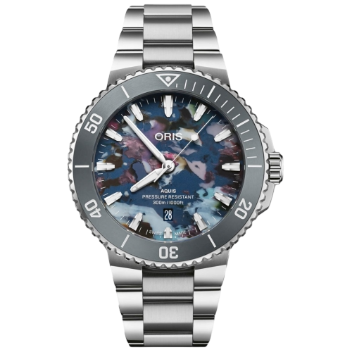 Oris Aquis Date 43.5mm Multi-Color Dial Watch
