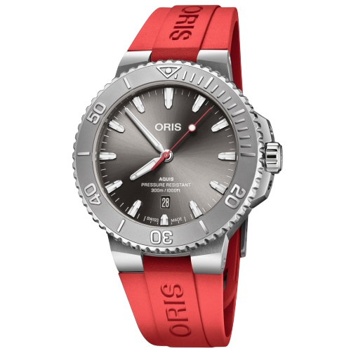 Oris Aquis Date 43.5mm Grey Dial Watch