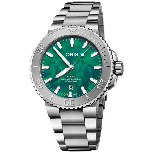 Oris Aquis Date 43.5mm Green Watch