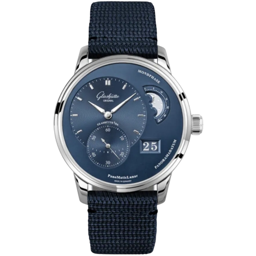 Glashutte Original PanoMaticLunar Blue Dial 40mm Watch