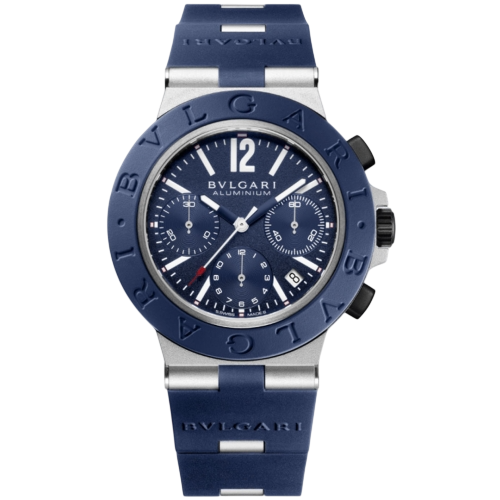 Bulgari Bulgari Aluminium Blue Chronograph