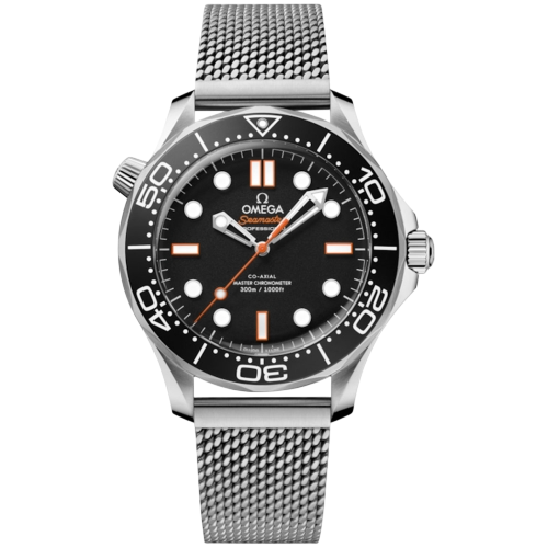 Omega Seamaster Diver 300m Co-Axial Master Chronometer Black Dial 42mm Watch