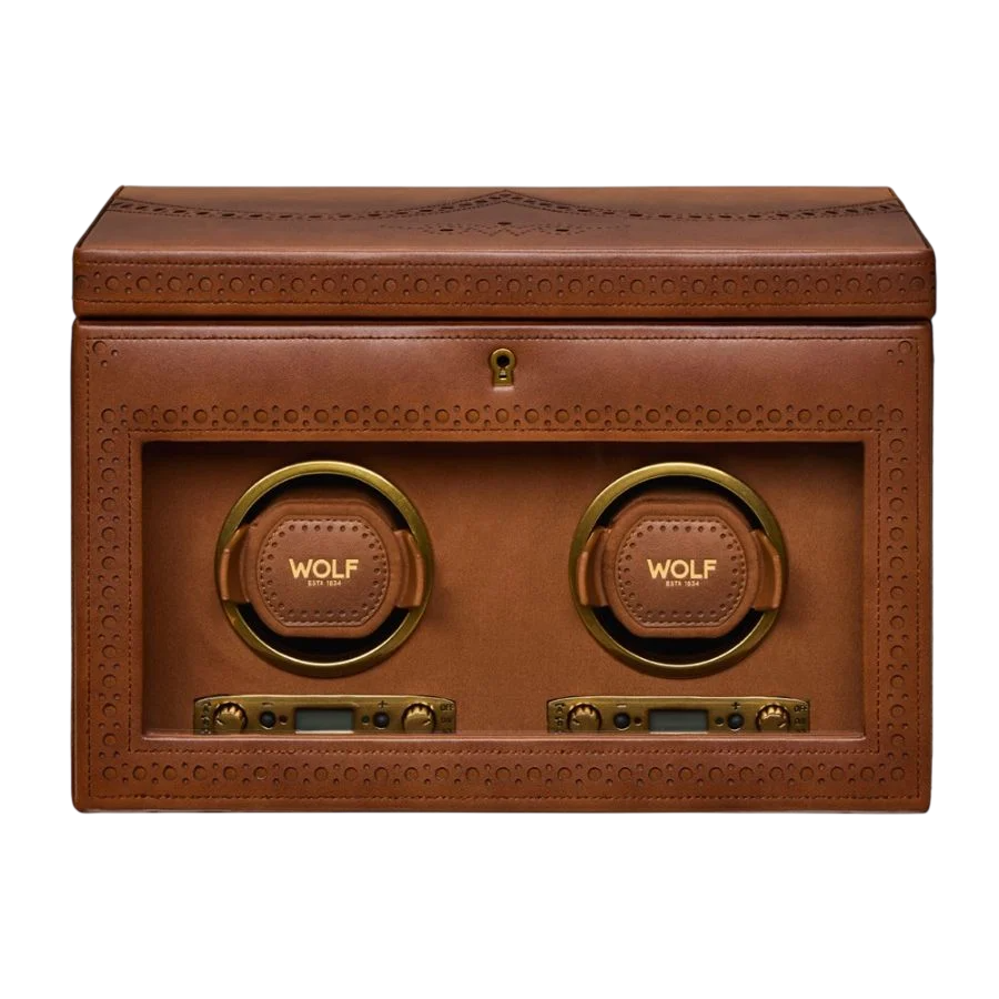Brogue Double Winder With Storage - 440206