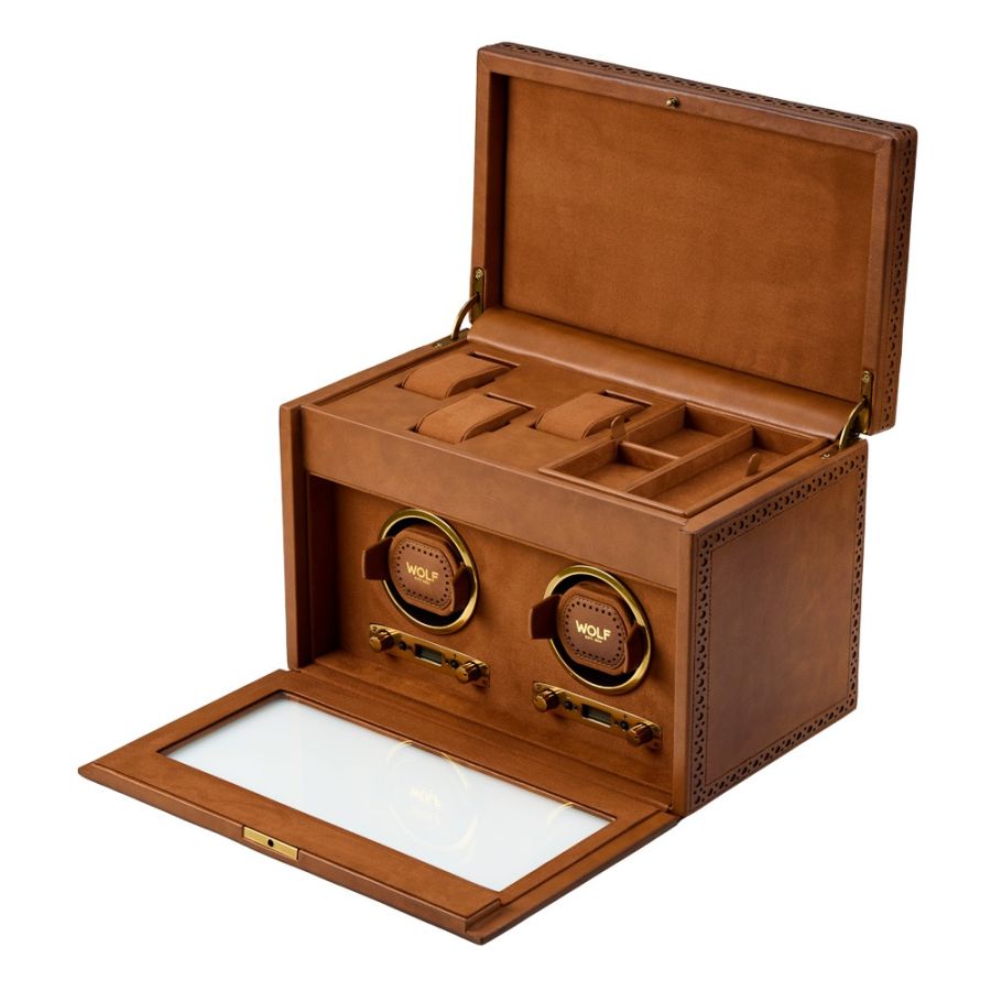 Brogue Double Winder With Storage - 440206