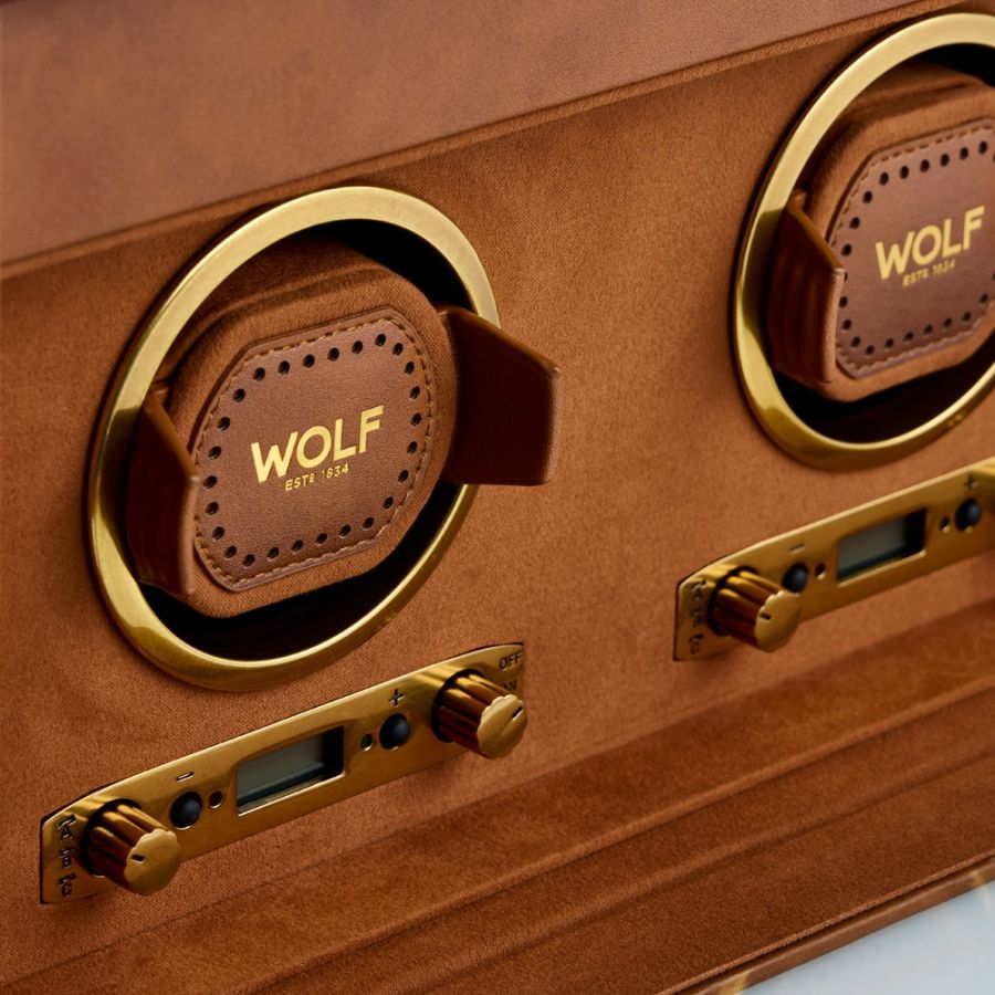 Brogue Double Winder With Storage - 440206