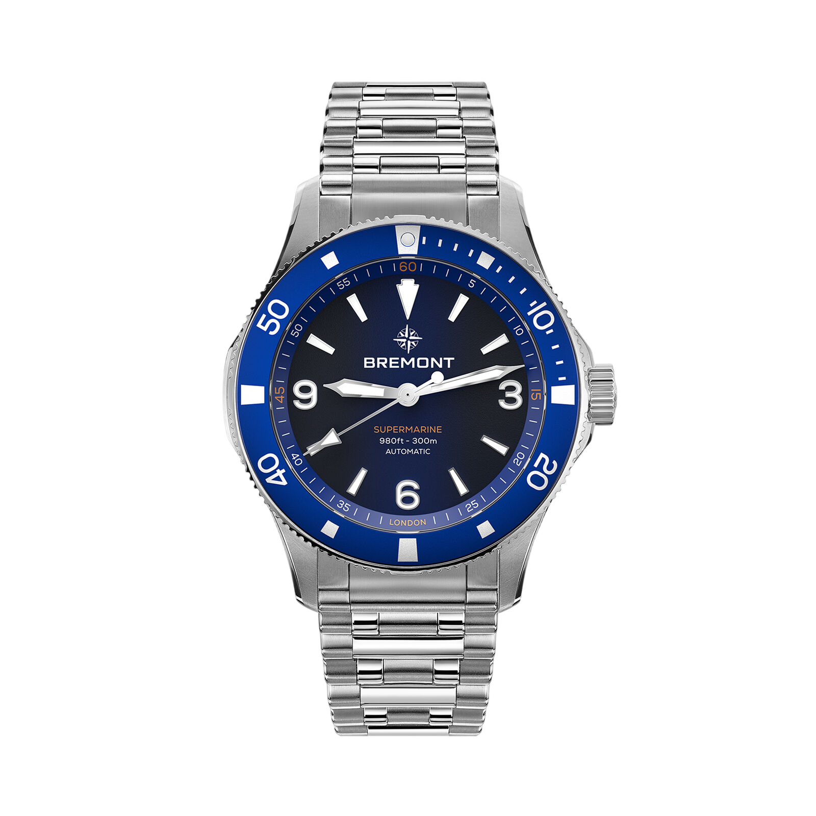 Pre-Owned Bremont Supermarine Blue Dial 300M 40mm