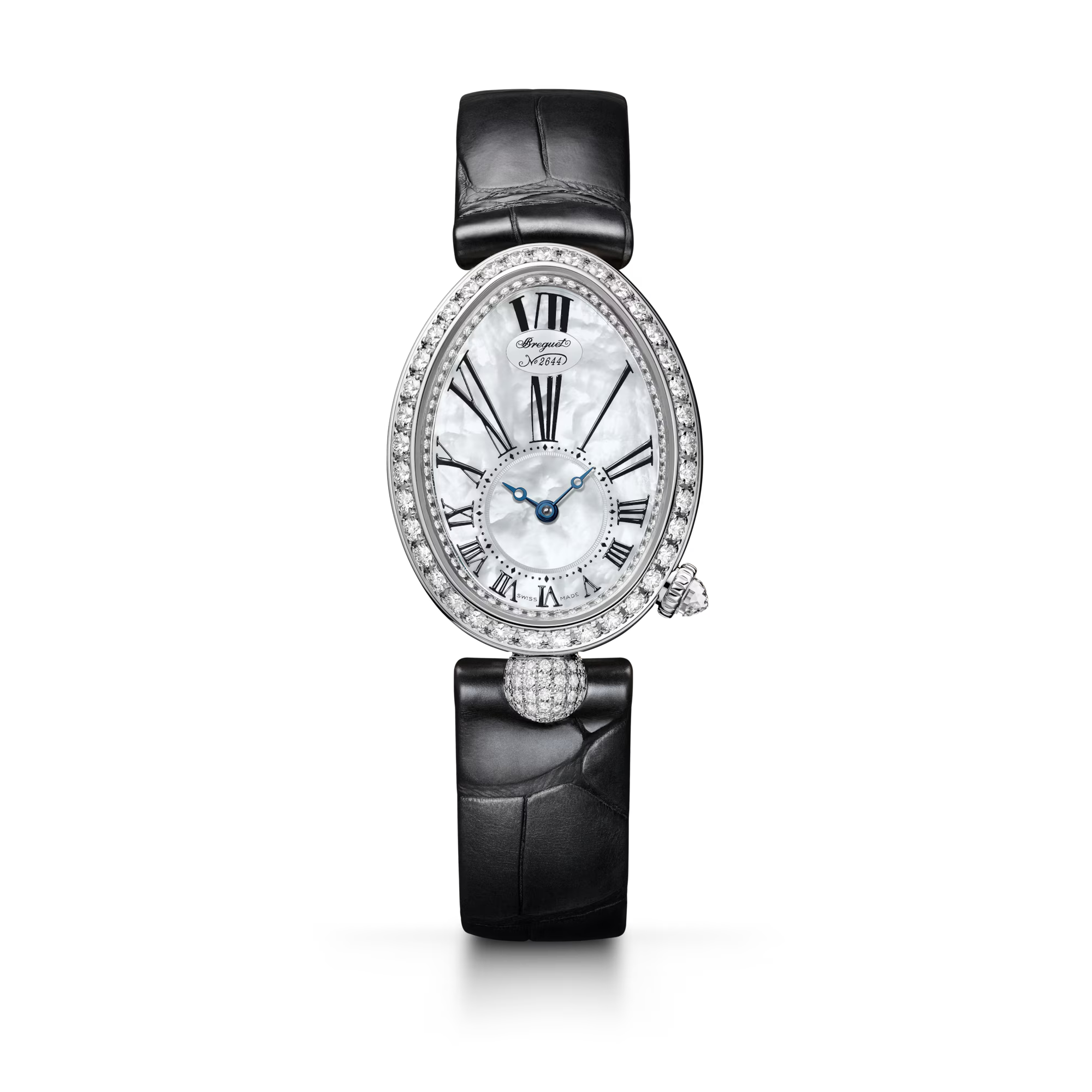 Breguet Reine de Naples Automatic Mini 18kt White Gold Watch
