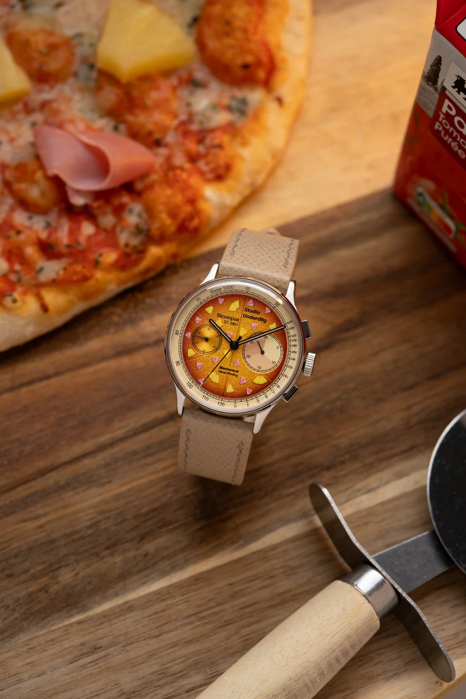 Studio Underd0g x Time+Tide Hand Delivered Hawaiian Pizza