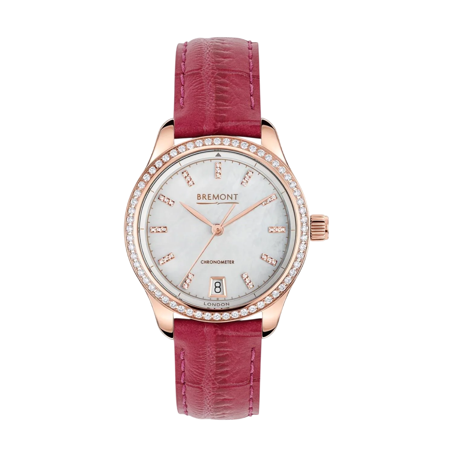 Bremont Lady K 18K Rose Gold Diamond Automatic Ladies Watch