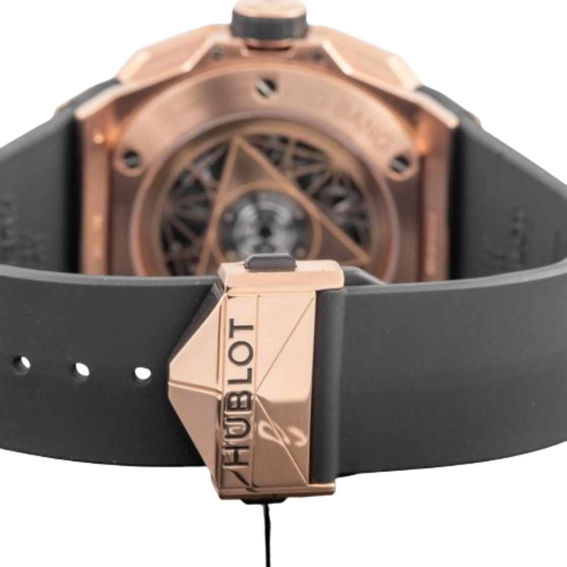 Pre-Owned Hublot Big Bang Gold & Diamond UNICO