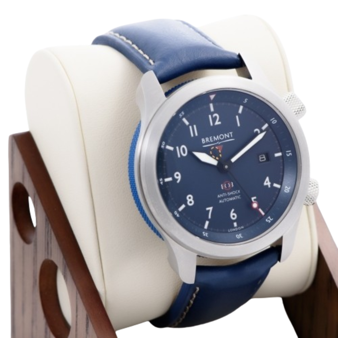 Pre-owned Bremont Blue Dial Martin  Baker II