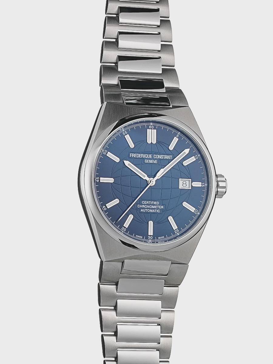 Load video: Frederique Constant Highlife Automatic COSC 41mm