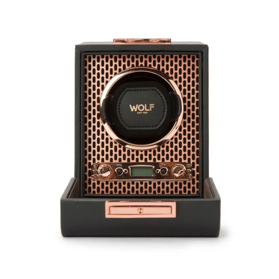 Axis Single Watch Winder - Copper