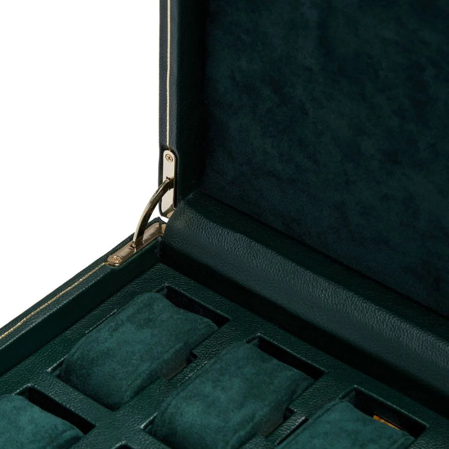 Green British Racing 8 Piece Watch Box - 792641
