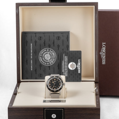 Pre-Owned Longines Heritage Skin Diver 42mm Watch