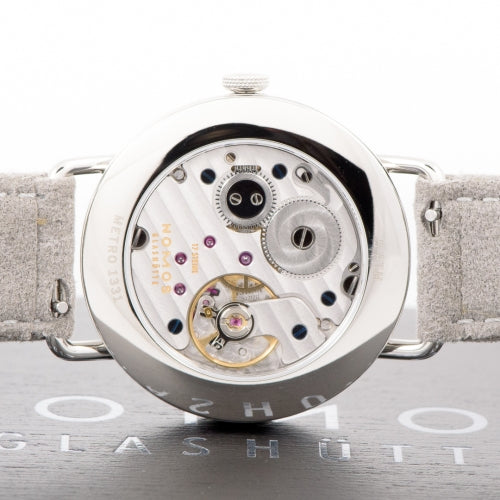 Pre-Owned Nomos Glashutte Metro 33 Muted Red