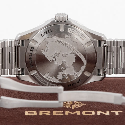 Pre-Owned Bremont Supermarine Bi-Color Brown Dial 300M 40mm